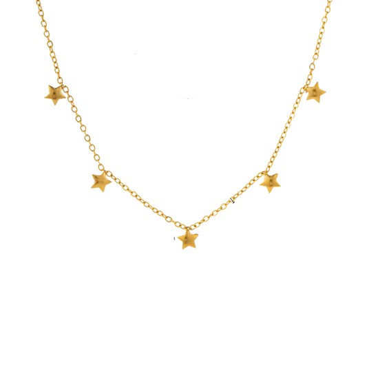 Golden Star Choker