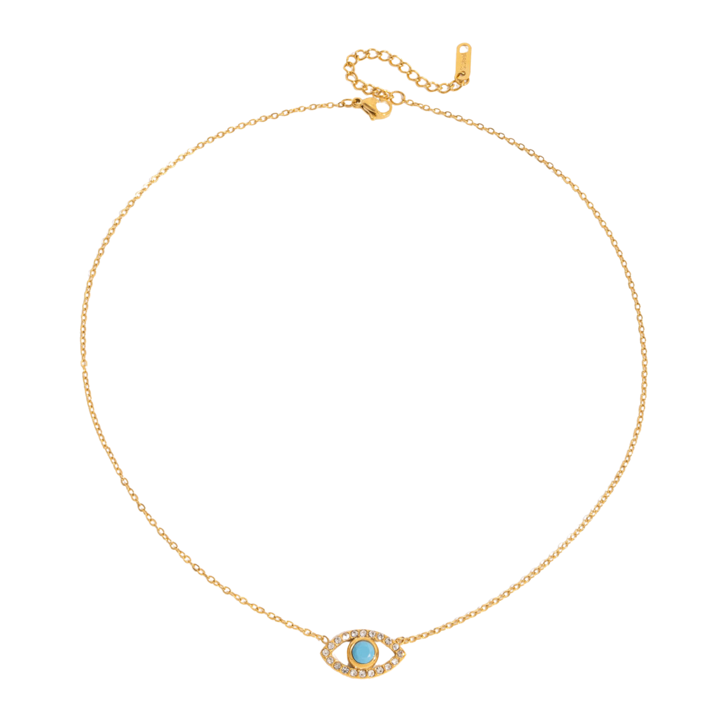 Golden Eye Necklace