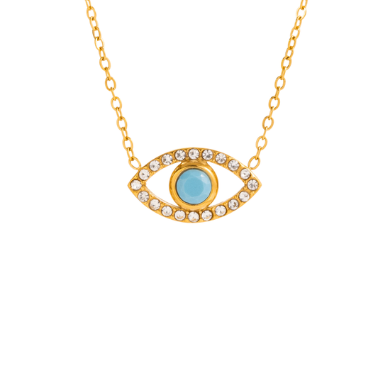 Golden Eye Necklace