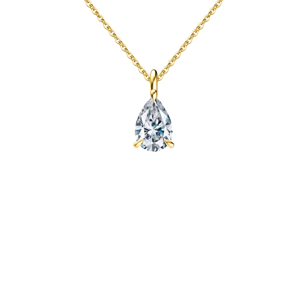 Golden Necklace Drop Aurelia