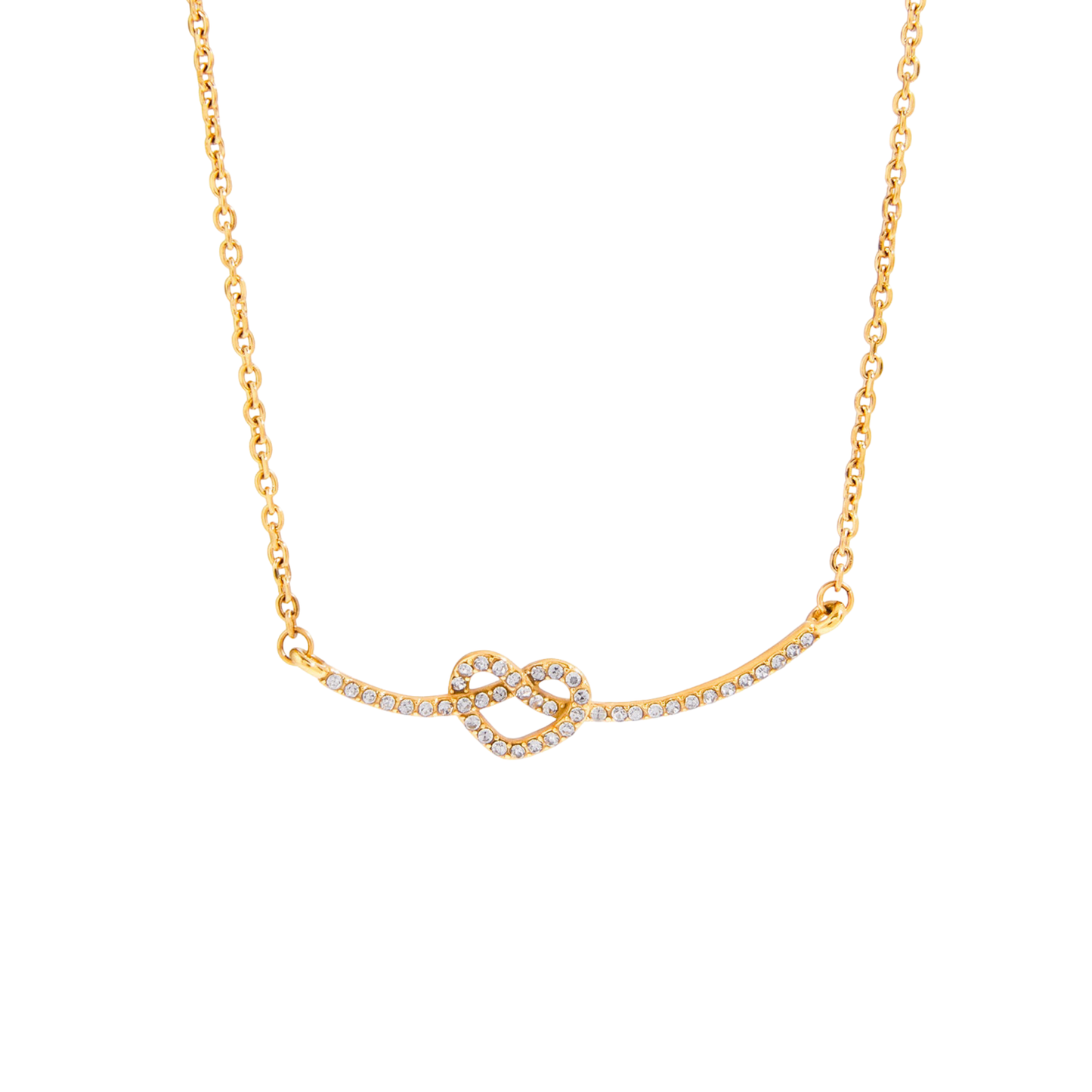 Golden Luxe Heart Necklace