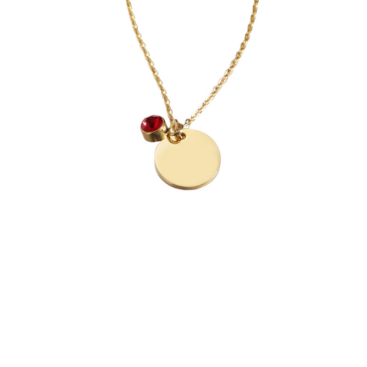 Gold Necklace July Month