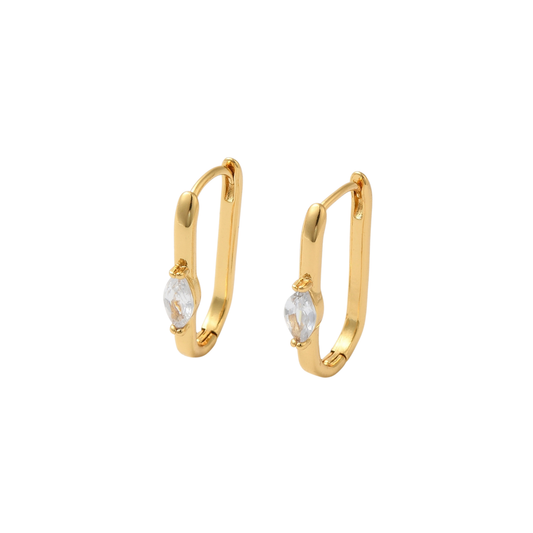 Golden Hoops Crystal