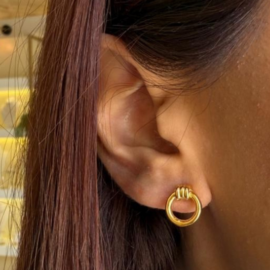 Three Hoop Stud