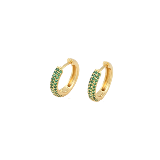 Golden Hoops Green