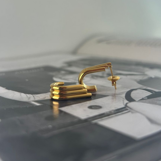 Gayta gold earrings