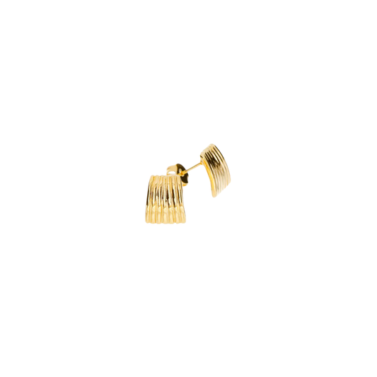Striped Square Stud