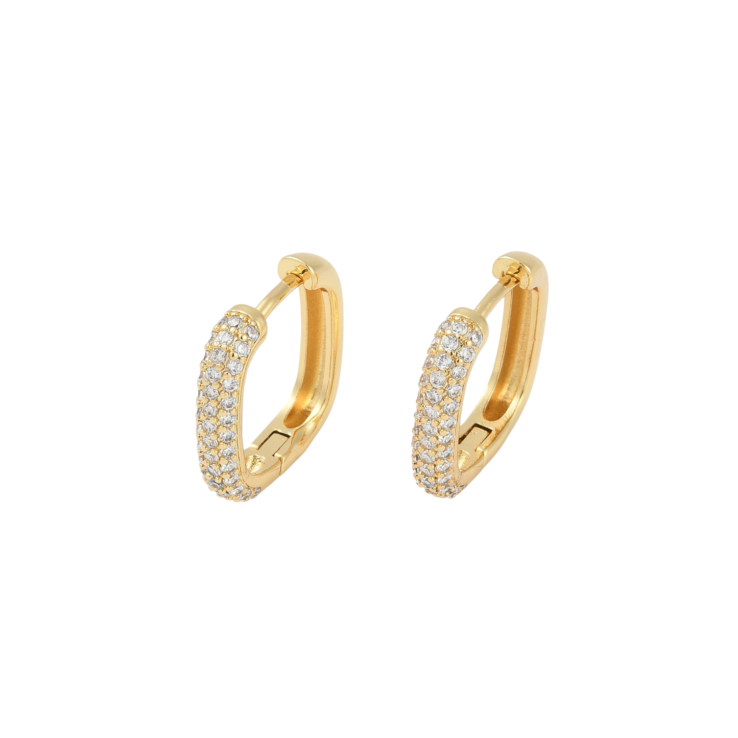 Golden Hoops Rectangle