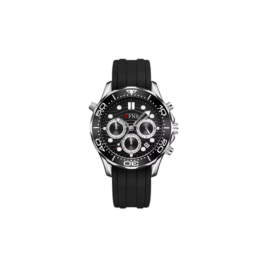 Rubber Black Frank Watch