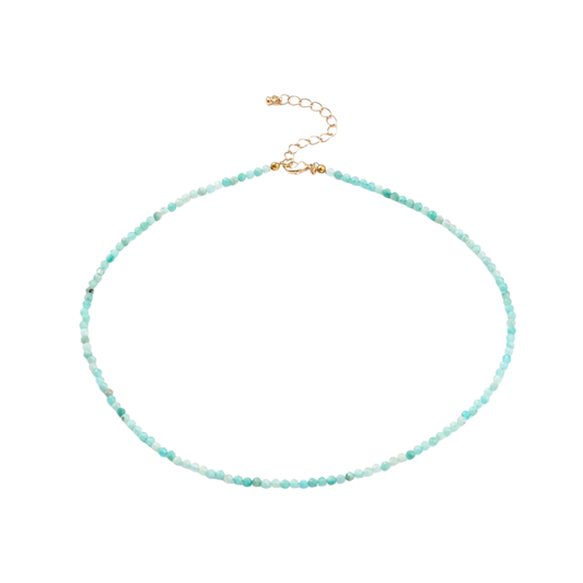 Necklace Stone Aguamarina