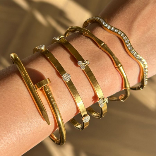 Mini Cherry Gold Bracelet