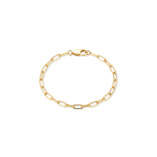 Golden Figaro Chain Bracelet