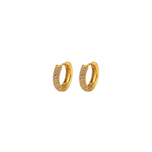 EVERYDAY GOLDEN SPARKLE HOOPS