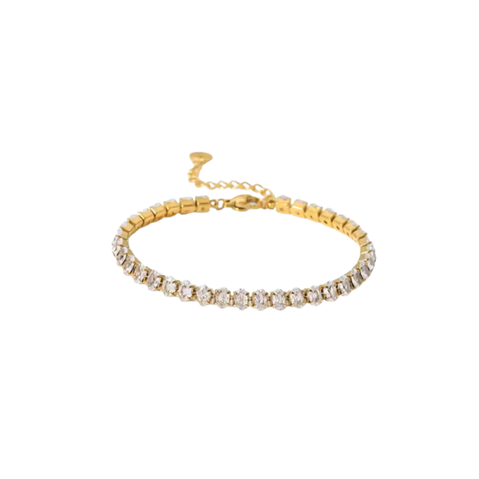 CLEAR ZIRC TENNIS BRACELET