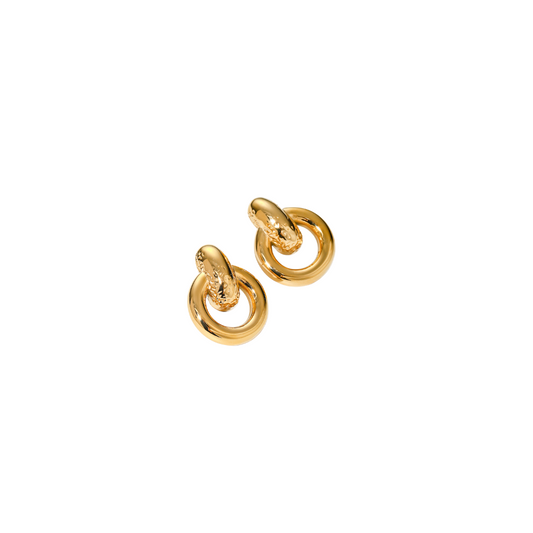 Golden earrin lilian