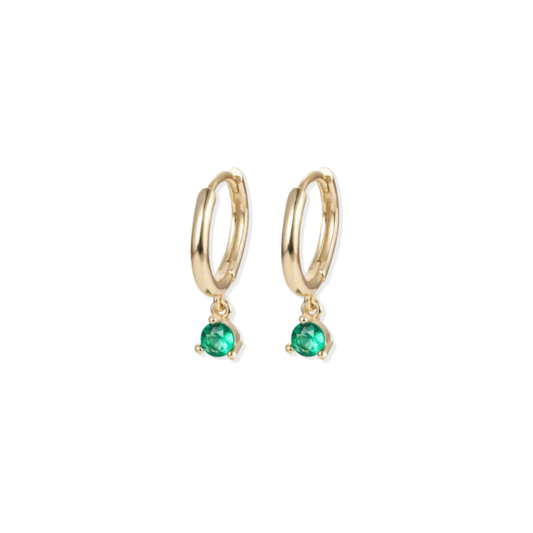 Glimmer Green Hoops
