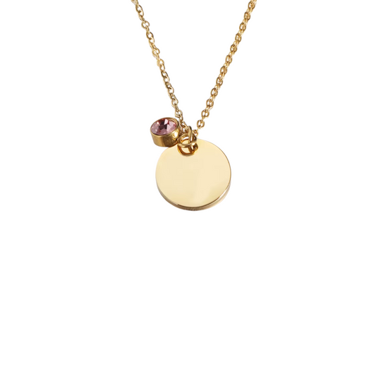 Gold Necklace October Month