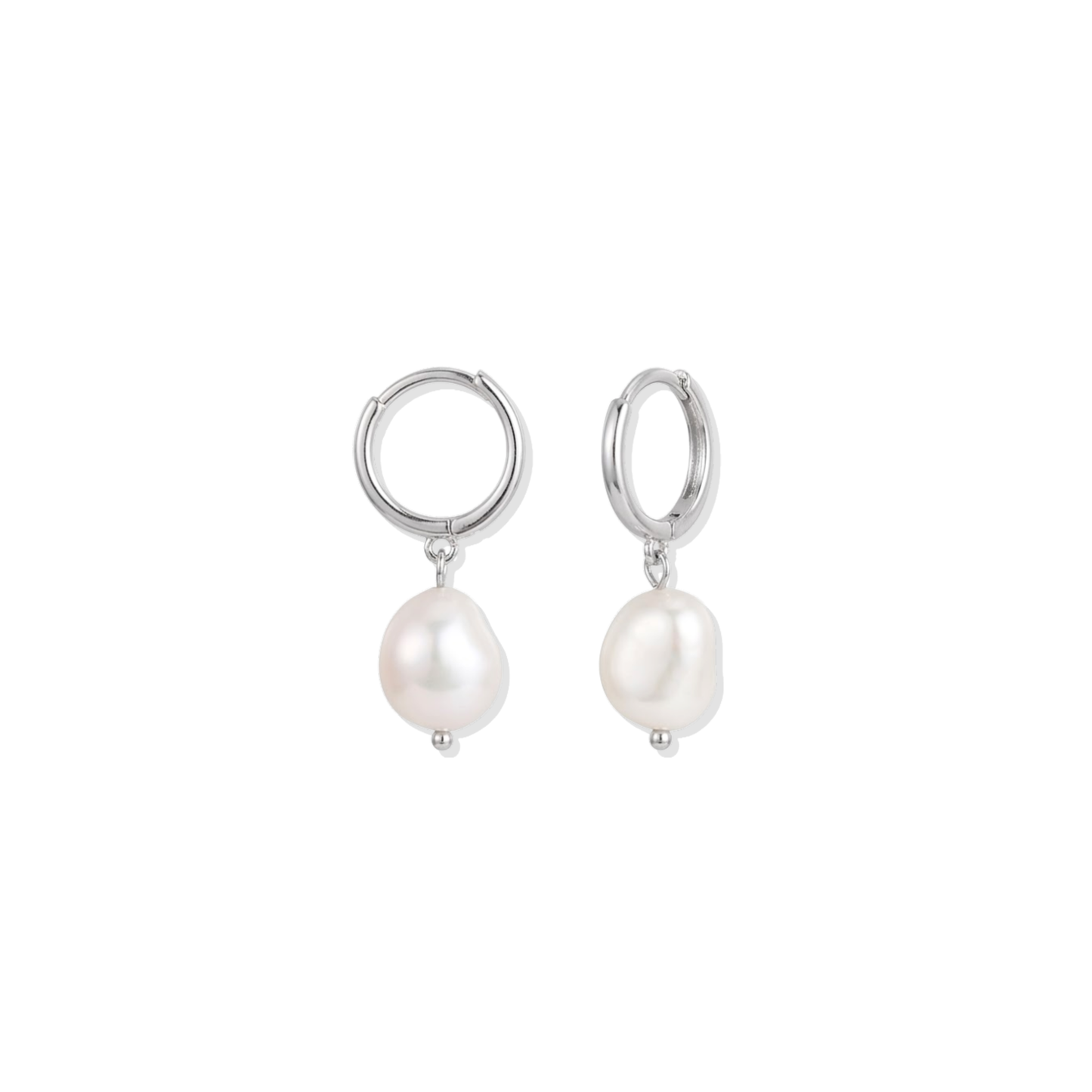 Silver Hoops Annet