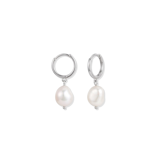 Silver Hoops Annet
