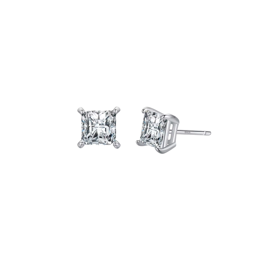 Square Classicsilver Studs