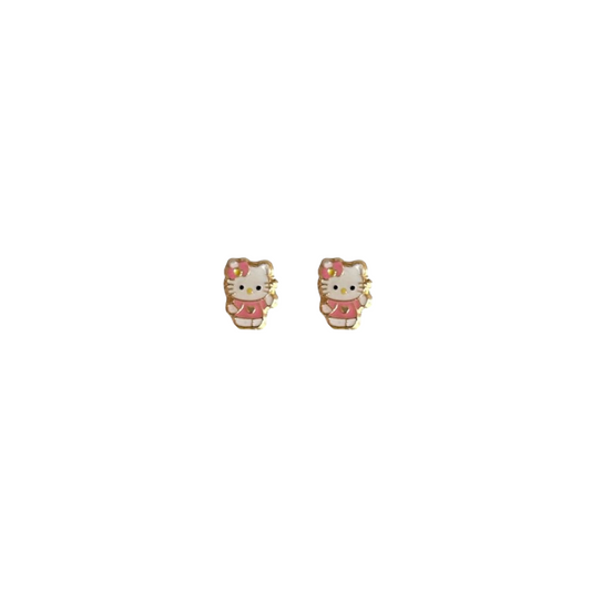 Hello kitty esmaltada 10k
