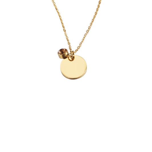Gold Necklace November Month
