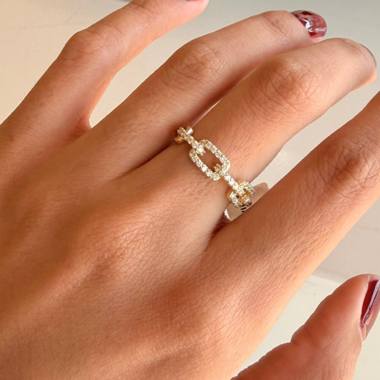 Spark link chain ring