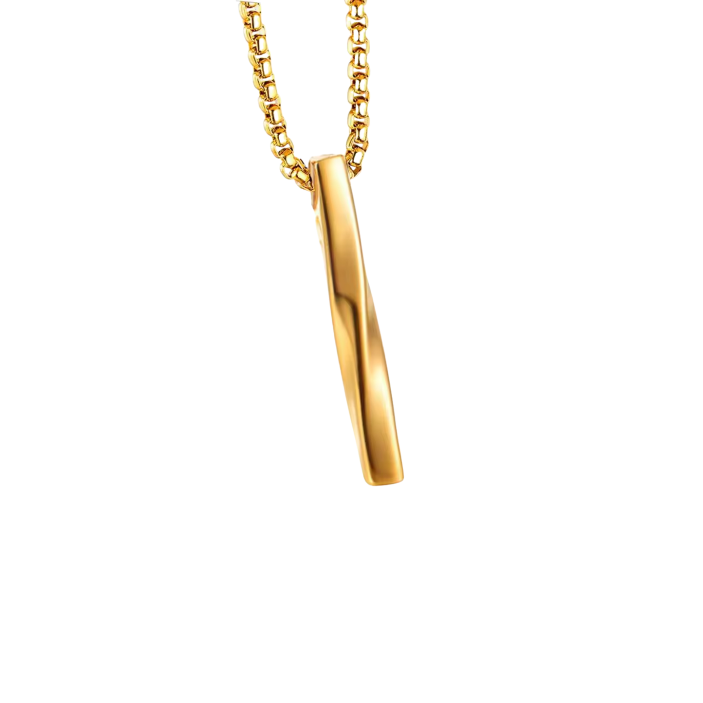 Twisted Golden Necklace