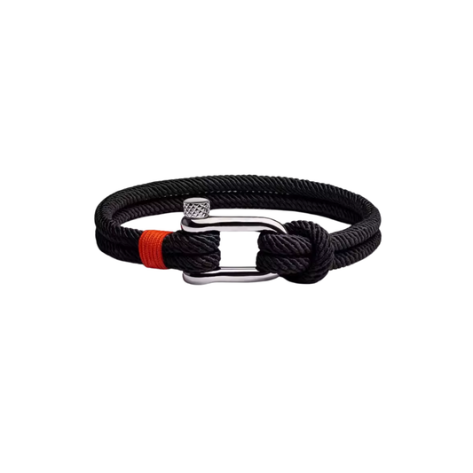Mariner Black Belt Bracelet