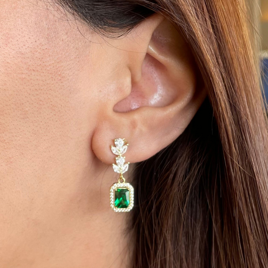 Diana golden earrings