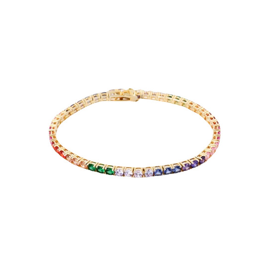 RAINBOW TENNIS BRACELET