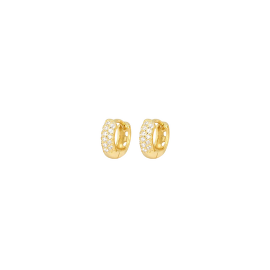 Golden Hoops Bianca 6Mm