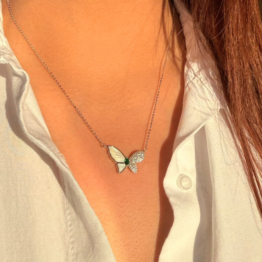 Helaine Golden Butterfly Necklace