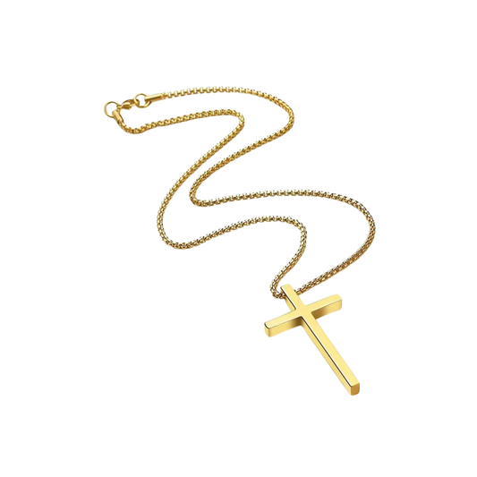 Santi Golden Cross Necklace
