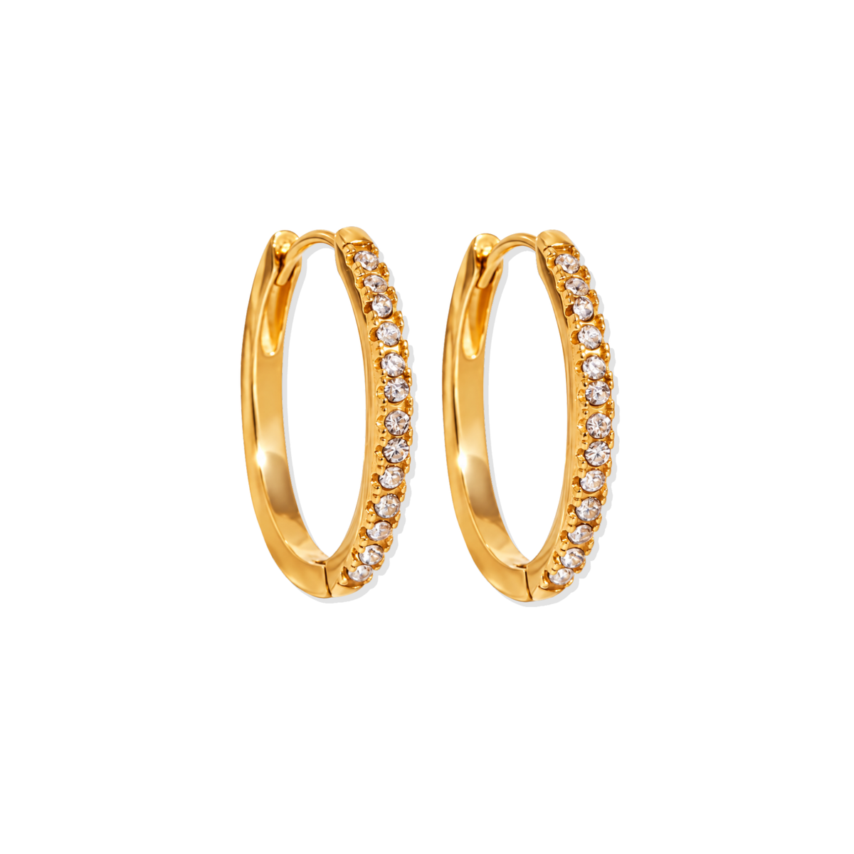 Golden Hoops Julieta