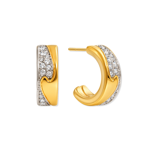 Dual Hoops Cleo