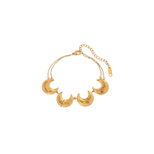 MULTIPLE MOON GOLDEN BRACELET