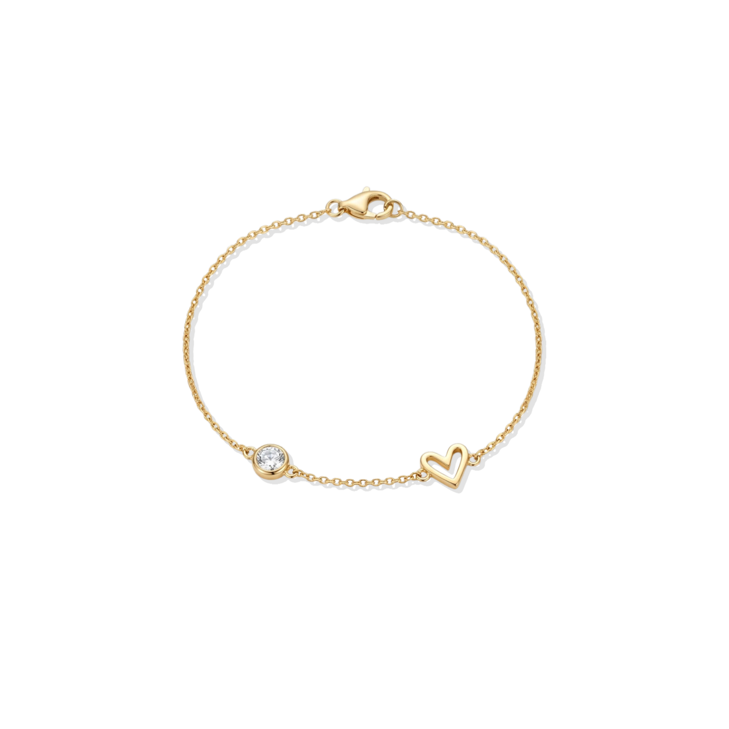 Golden Bracelet Love