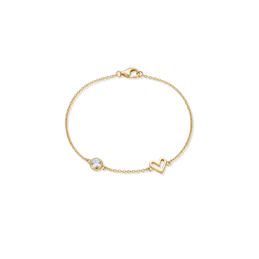 Golden Bracelet Love