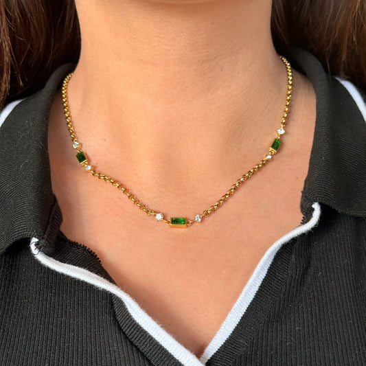 Golden Necklace Sandra