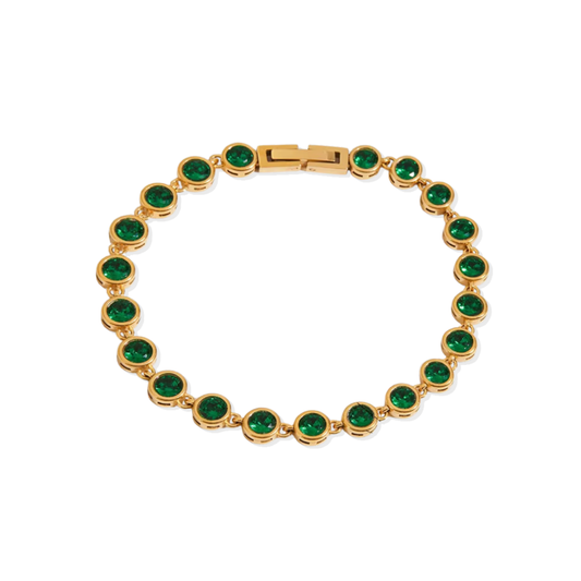 Golden Green Bracelet