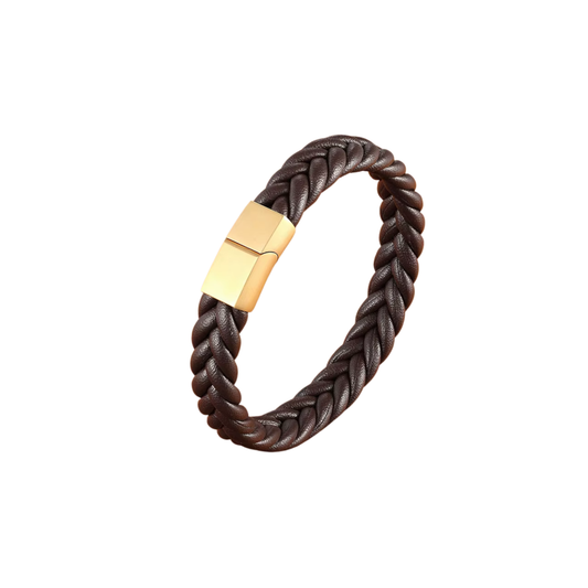 Arturo Brown And Gold Bracelet