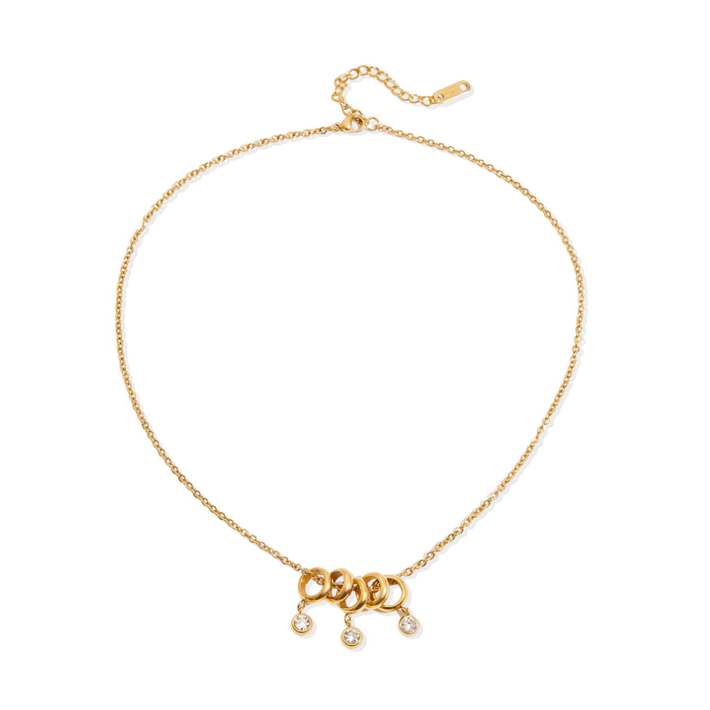 Golden Necklace Trii