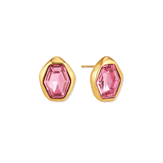 Golden Earring Sophia Pink