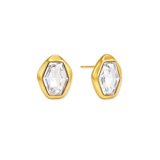 Golden Earring Sophia Crystal