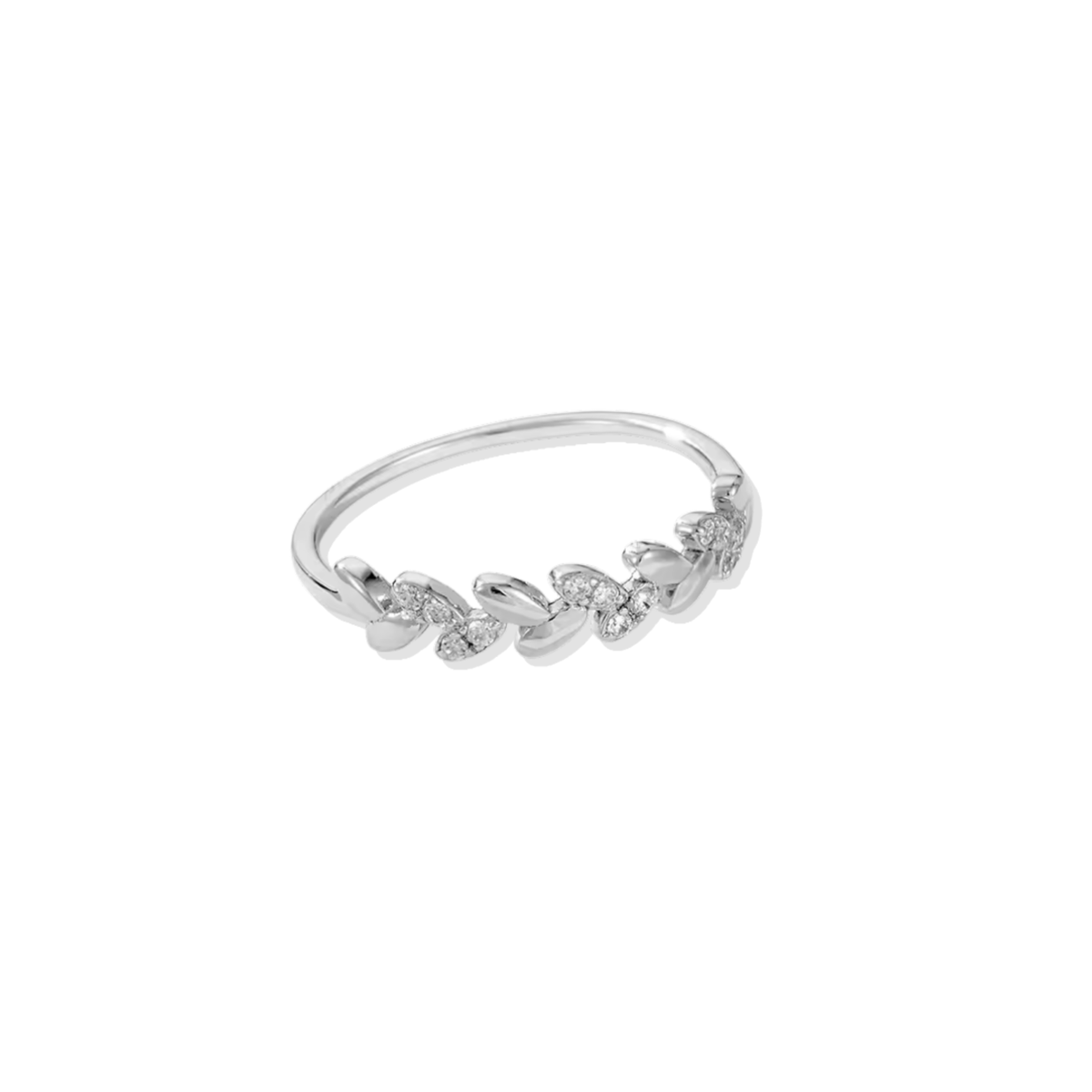 Silver Leef Ring