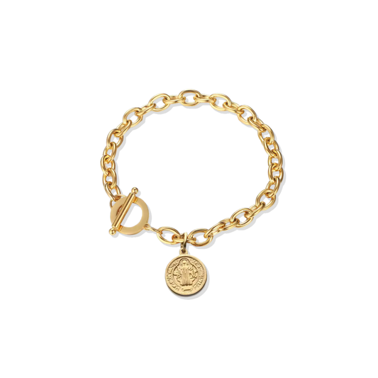 San Benito Golden Chain Bracelet