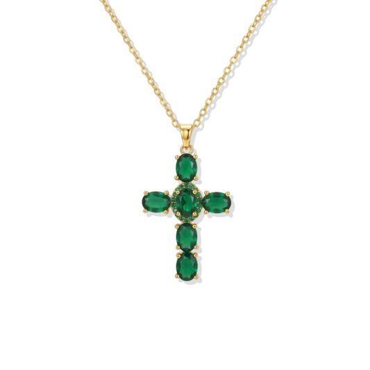 Stella Cross Necklace