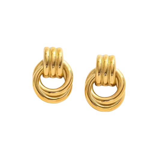 MODERN GOLDEN EARRINGS