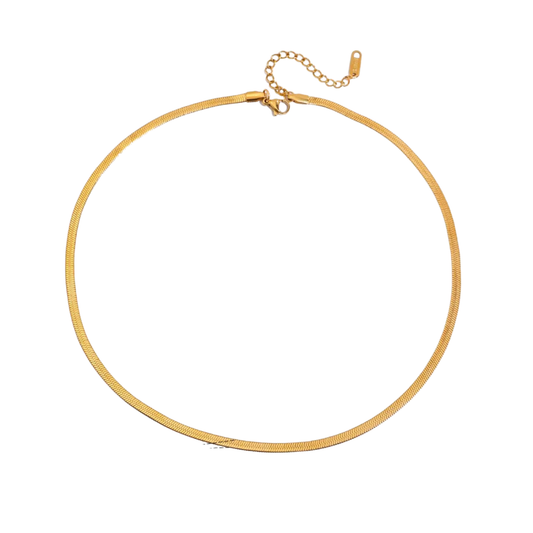 Golden Snake Necklace